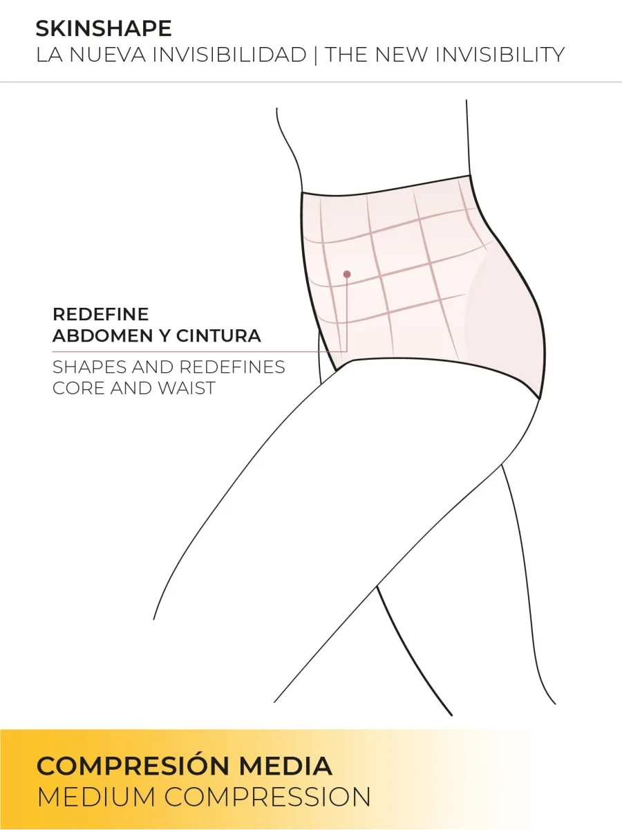 High-Waist Control Panties Ysabel Mora 19636 – Invisible Tummy Smoothing