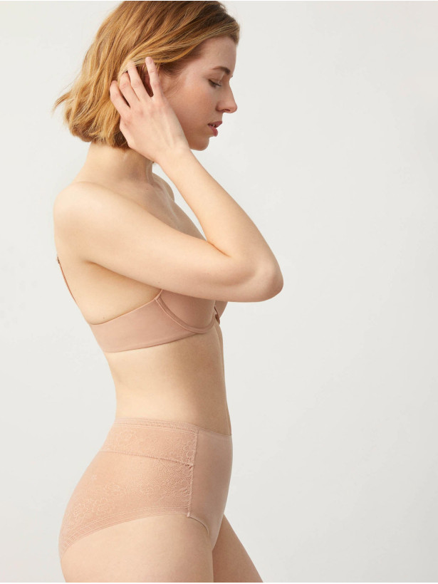 High-Waist Panties Ysabel Mora 19191 – Smoothing Lace Brief