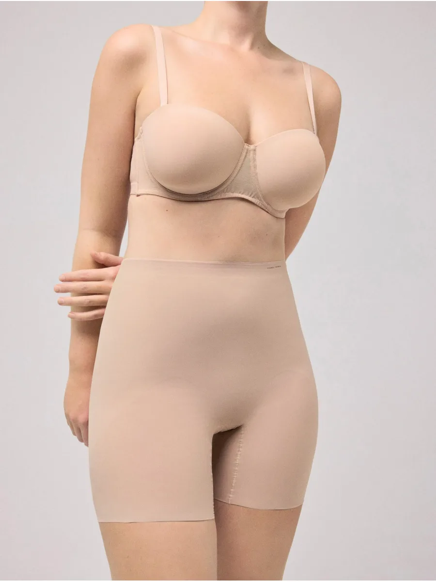 High-Waist Shapewear Shorts Ysabel Mora 19638 – Firm Tummy Control