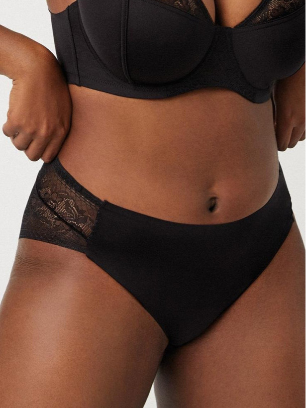 Lace Back Panties Ysabel Mora 19671 – Microfiber Midi Brief