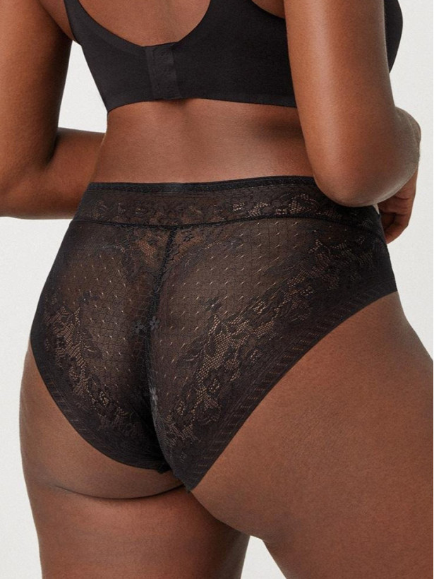 Lace Back Panties Ysabel Mora 19671 – Microfiber Midi Brief