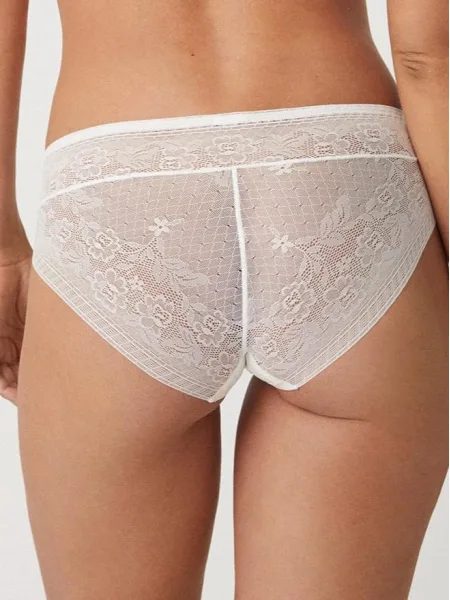 Slip mit Spitzenrücken Ysabel Mora 19671 – Mikrofaser Midi-Slip