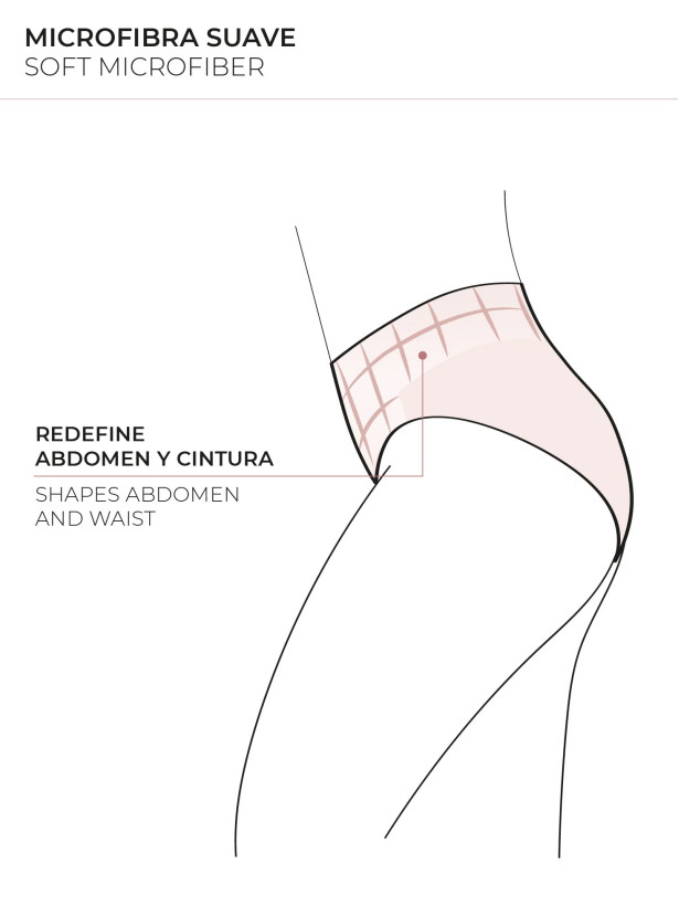 Tulle Control Panties Ysabel Mora 19052 – Breathable Shaping