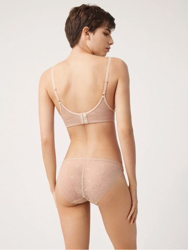 Lace Mini Briefs Ysabel Mora 19670 – Seamless Floral Design