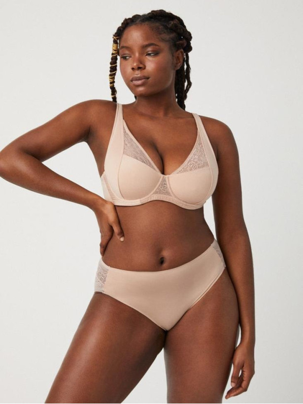 Lace Back Panties Ysabel Mora 19671 – Microfiber Midi Brief