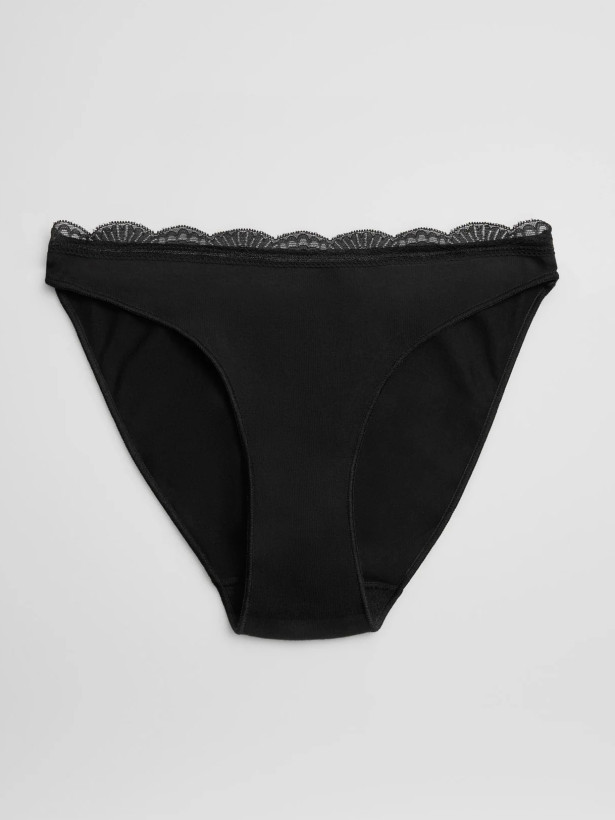 Cotton Panties Ysabel Mora 19681 – Lace-Waist Bikini Briefs