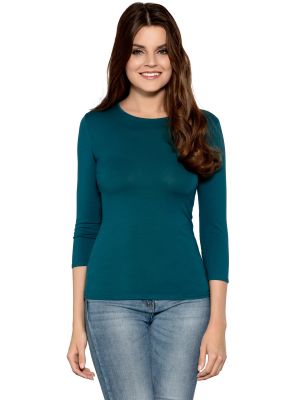 Women's Solid 3/4 Sleeve Top Babell Gwen