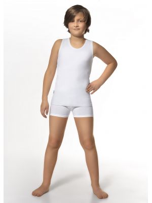 Boy's Cotton Undershirt & Boxer Set Cornette 867/01 134-164