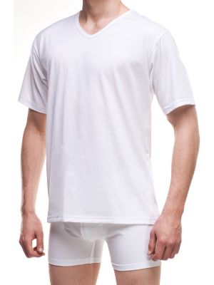 Men’s Short Sleeve Cotton T-Shirt Cornette Authentic 201 4-5XL