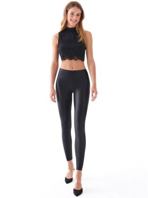 text_img_altWomen's Opaque Faux Leather Style Leggings Gabriella Everyday L106text_img_after1