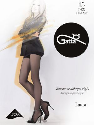 Women’s Classic Pantyhose Gatta Laura 15 den 5-XL