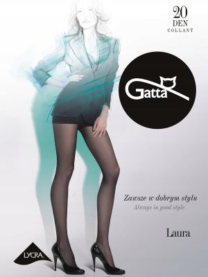 Women’s Classic Pantyhose Gatta Laura 20 den 5-XL