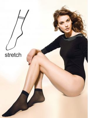 Women’s Elastic Ankle Socks Gatta Vee 20den (2 pairs)
