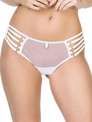 text_img_altWomen's White Brazilian Briefs with Adjustable Side Straps Mediolano 19064text_img_after1