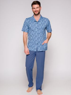text_img_altMen's cotton pajamas with a plaid shirt Taro 954 Gracjan 3XL saletext_img_after1