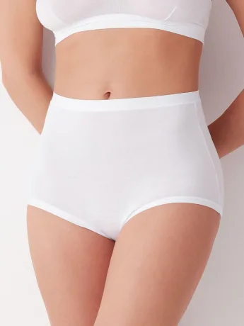 Cotonella GD107 Maxi Cotton High-Waisted Panties with Wide Waistband (2-pack)