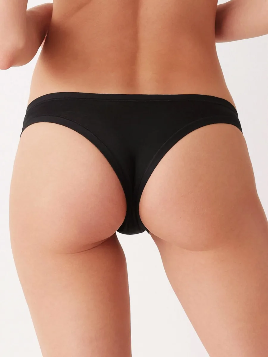 Cotonella GD139 Low-Rise Cotton Brazilian Panties (3-pack)