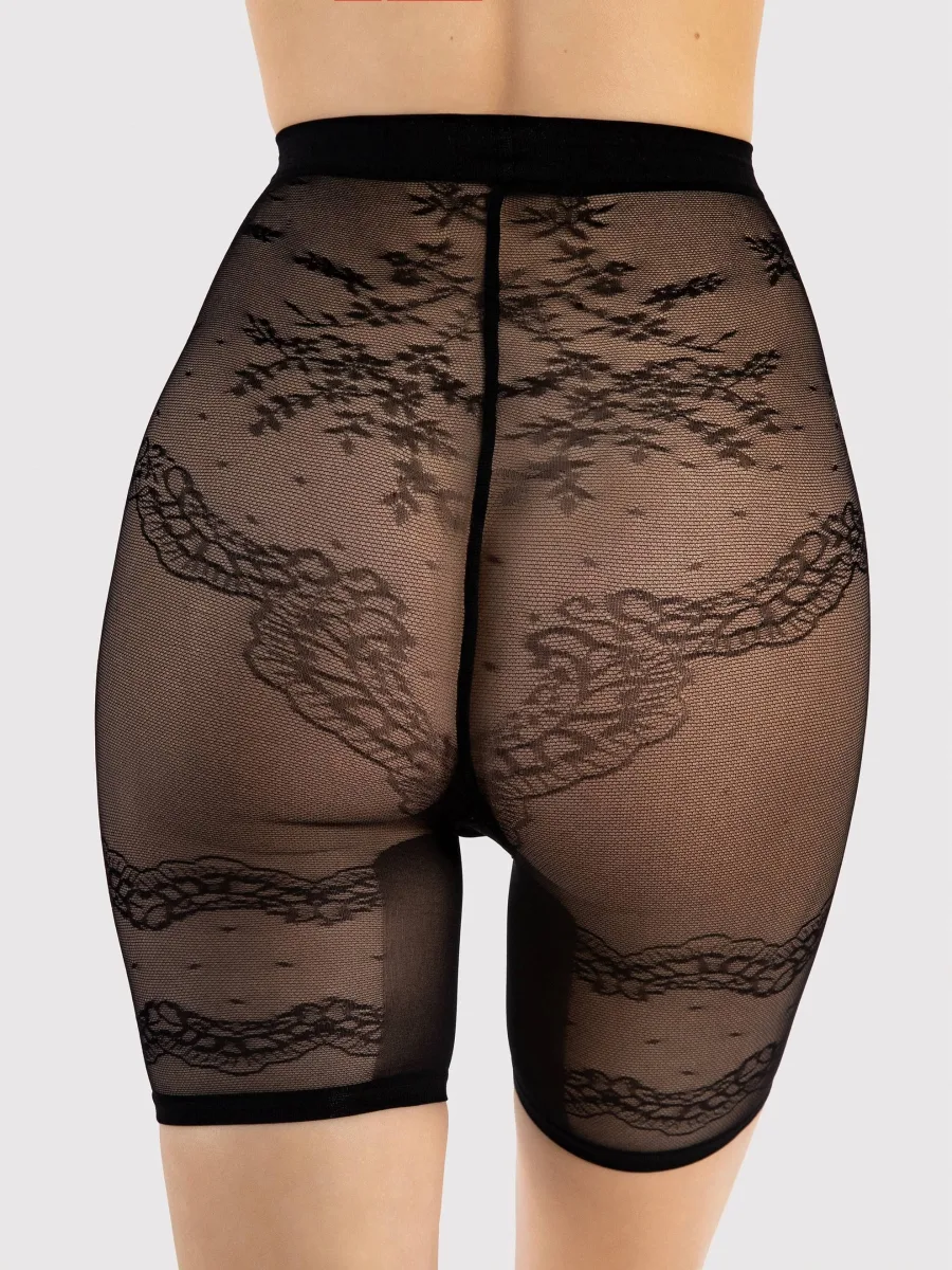 Lace Biker Shorts FIORE Barcelona — Lightweight Anti-Chafe Hosiery