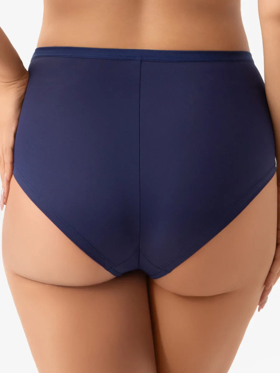 Marineblauer Taillenslip mit Spitze Gorsenia Desire F024