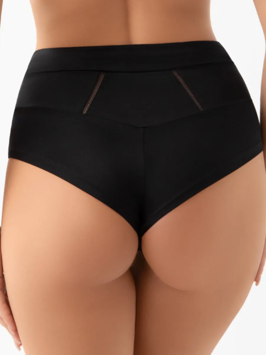 Black Lace Brazilian Briefs Gorsenia Ismena B035