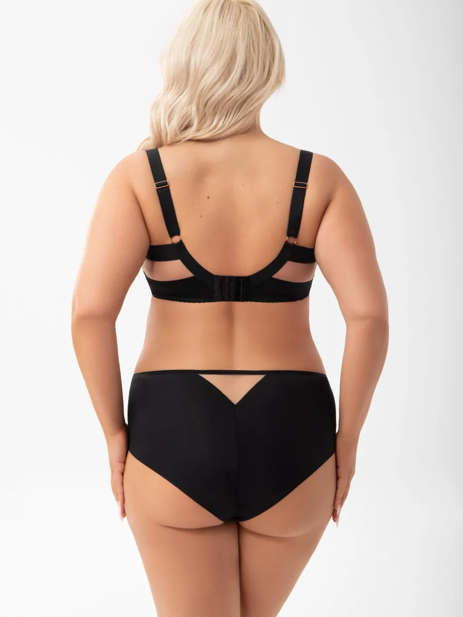 Classic Black Panties Gorsenia Davika K922