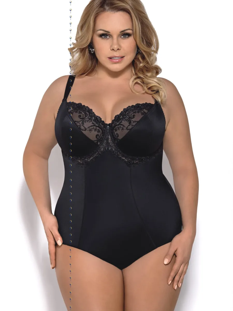 Beiger Bügel-Body ohne Polsterung Gorsenia Gala K356