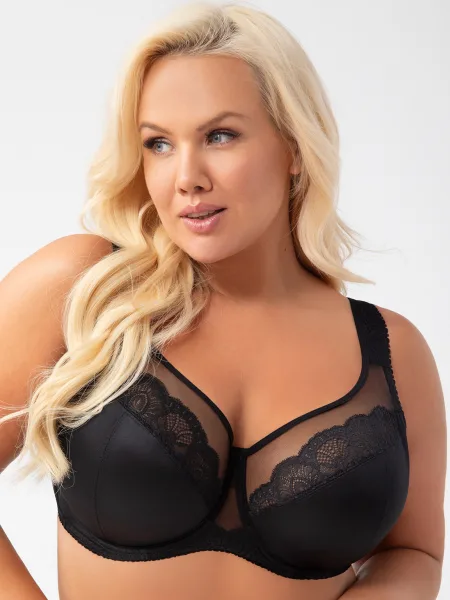 Gorsenia Luisse Soft Bra K441 Black