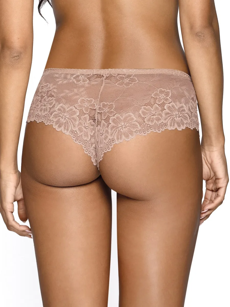 Beige Lace Brazilian PantiesMat F-053/54/2 Carmela