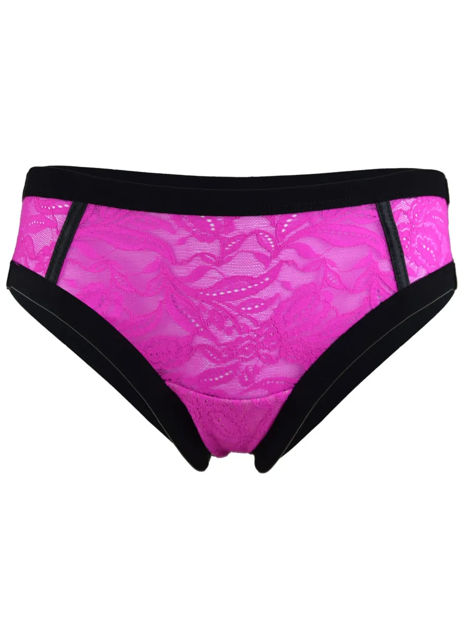 Brazilian Panties Contrast Trim Mediolano Joy 19234 – Fuchsia