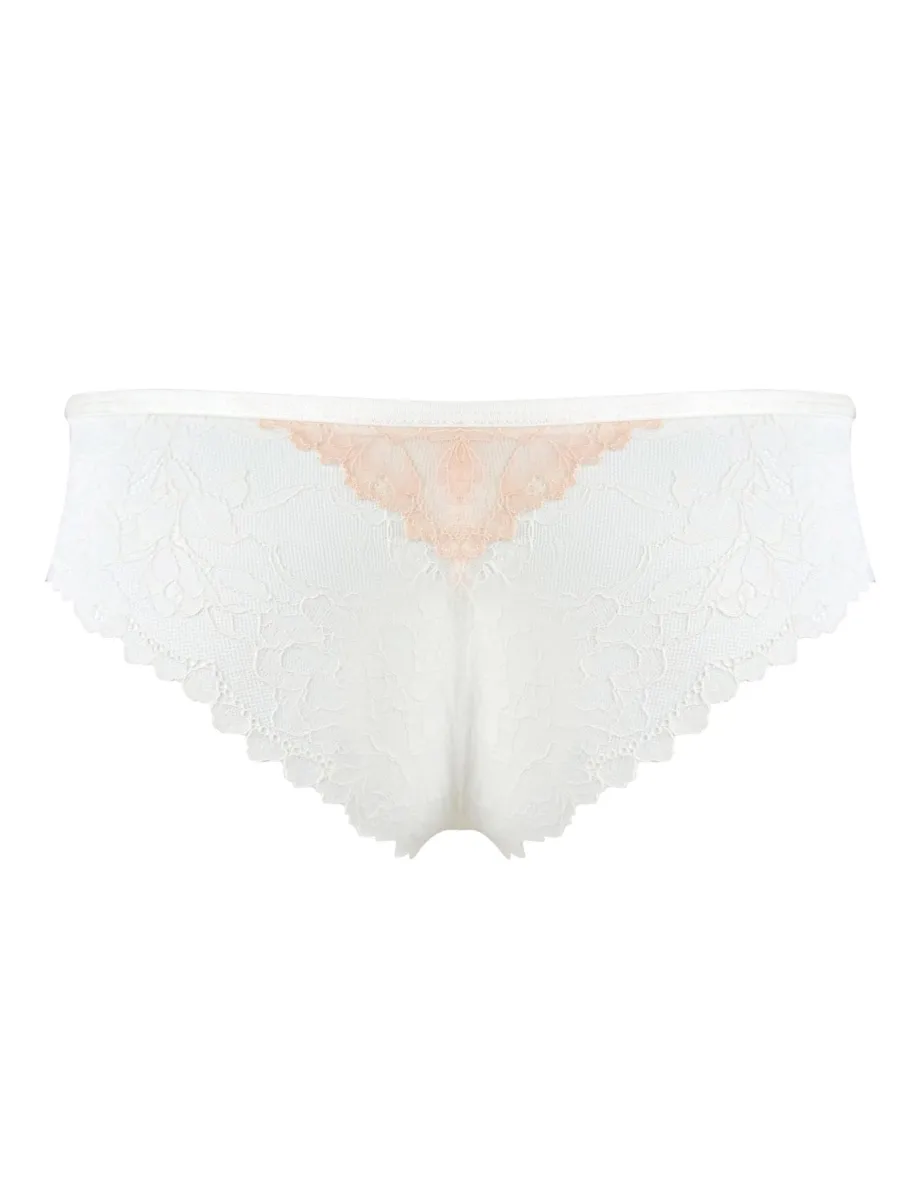 Cream Brazilian Panties Mediolano Coco 19205