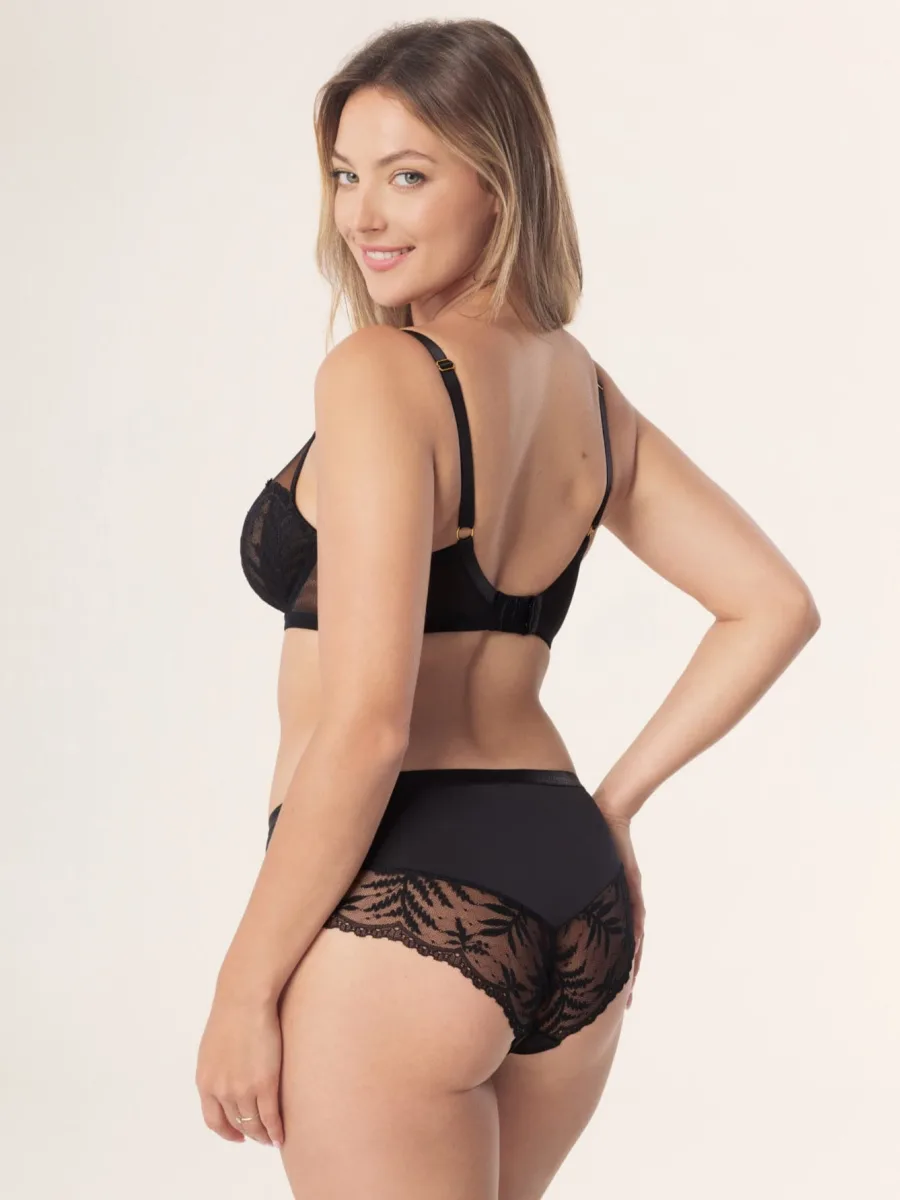Black Lace Shorts Mefemi Petra – Smooth Comfort Fit