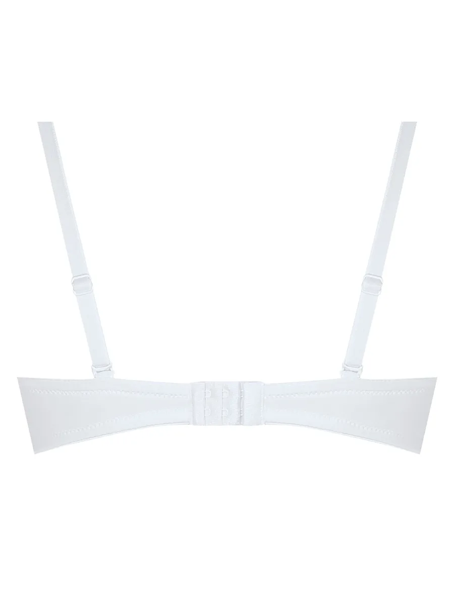 Classic Double Push-Up Bra Mefemi Ida White – Radiant & Fresh