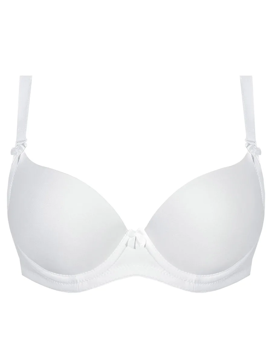 Classic Double Push-Up Bra Mefemi Ida White – Radiant & Fresh