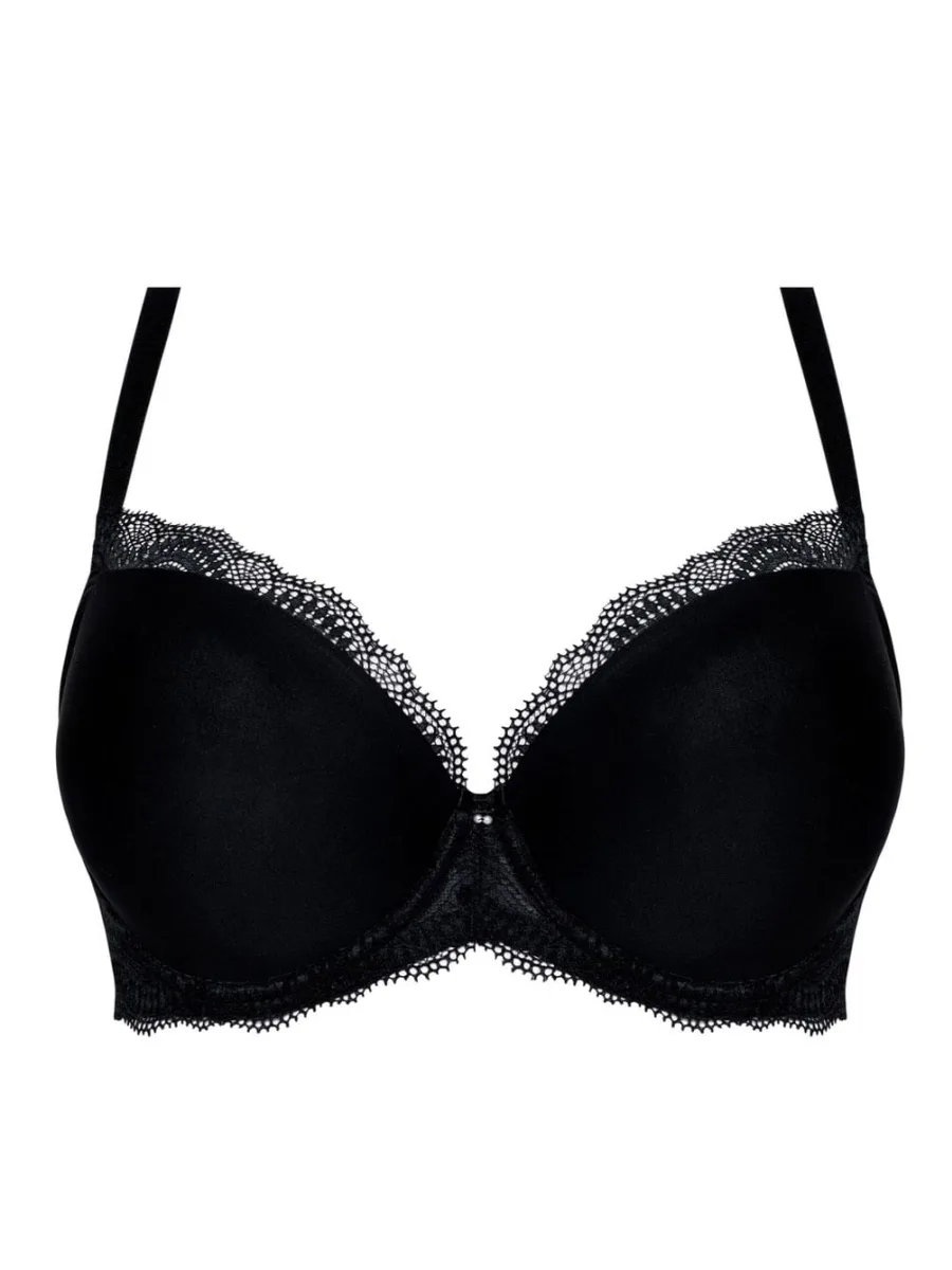 Classic Push-Up Bra Mefemi Pepite – Black Underwired Lift