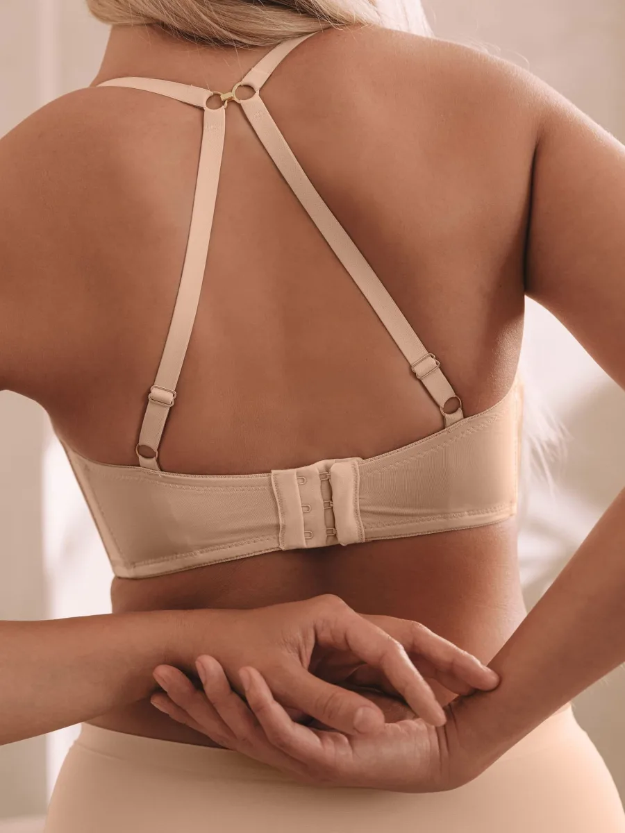Smooth Push-Up Bra Mefemi Amelia – Wireless Plunge Comfort
