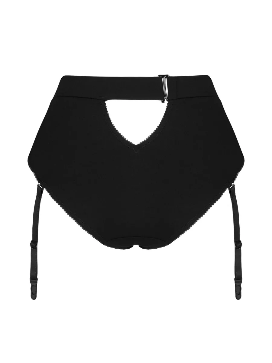 Black Garter Panties Obsessive Editya — Lace Detail
