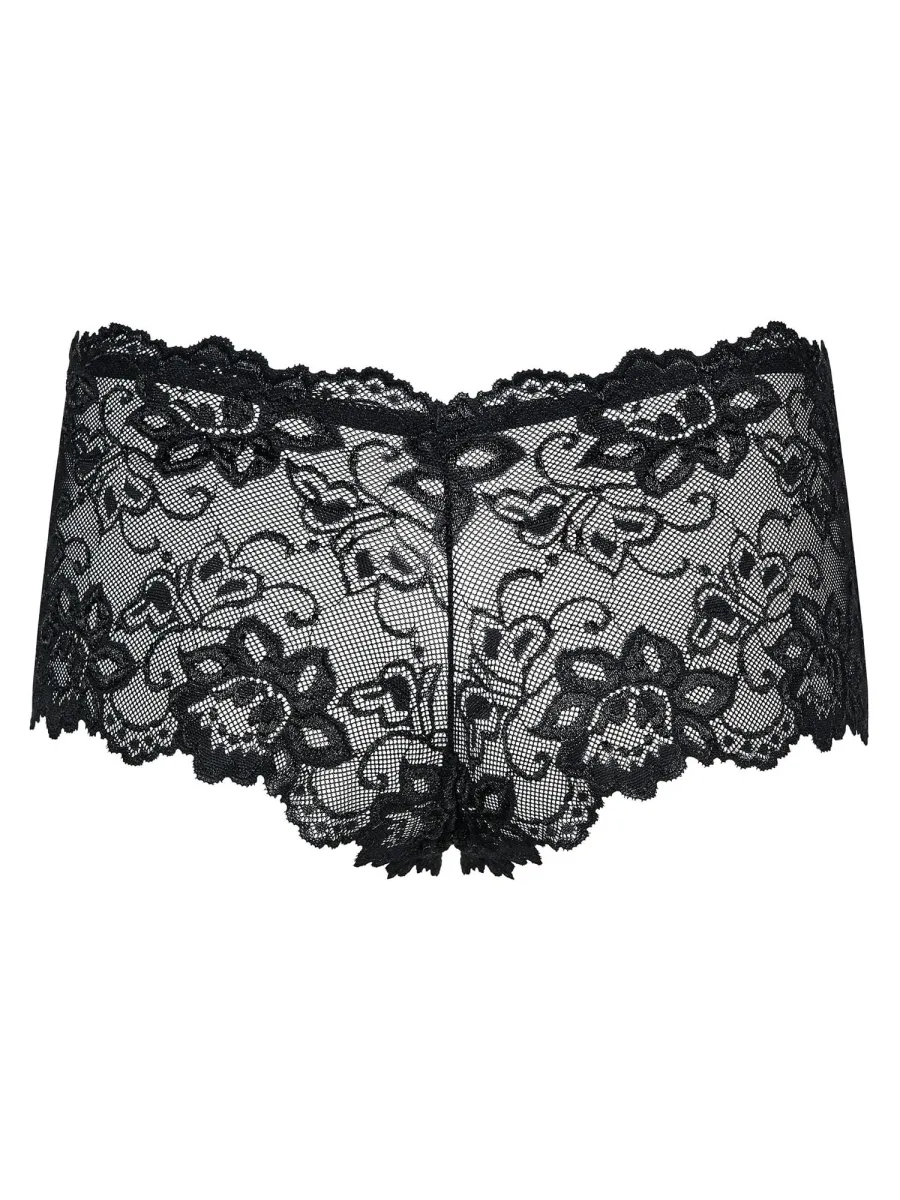 Black Lace Shorts Obsessive Idillia — Lace