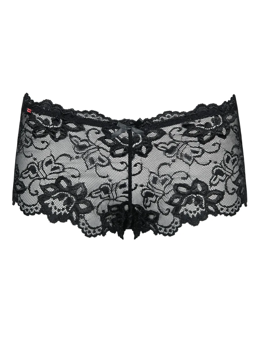 Black Lace Shorts Obsessive Idillia — Lace