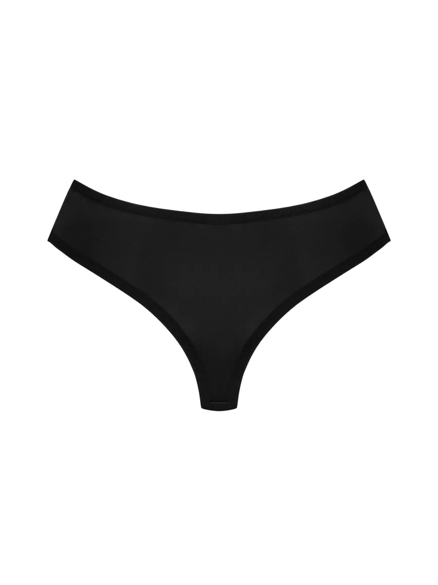Black Panties Obsessive Bella Rou — Floral Lace