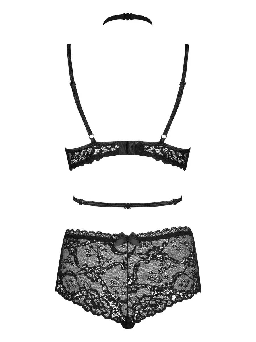 lack Lace Set Obsessive Raquelia — Underwired