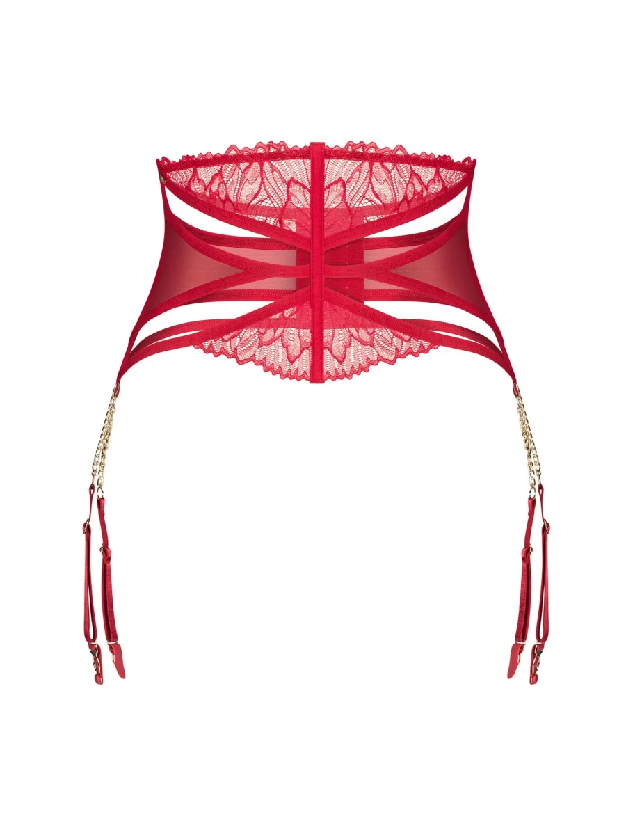 Red Garter Belt Obsessive Matildea — Cutout Design