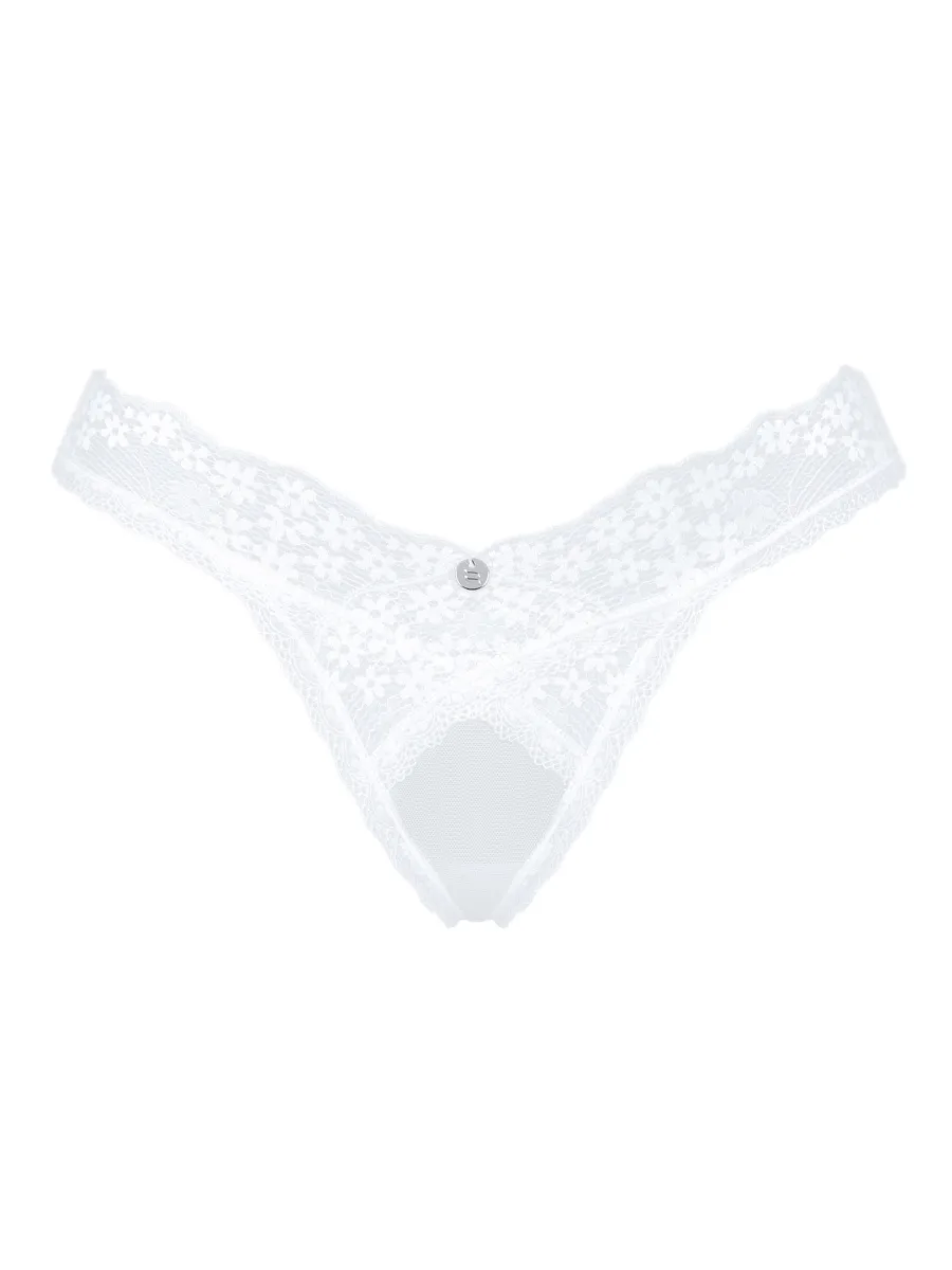 White Lace Thong Obsessive Heavenlly — Classic