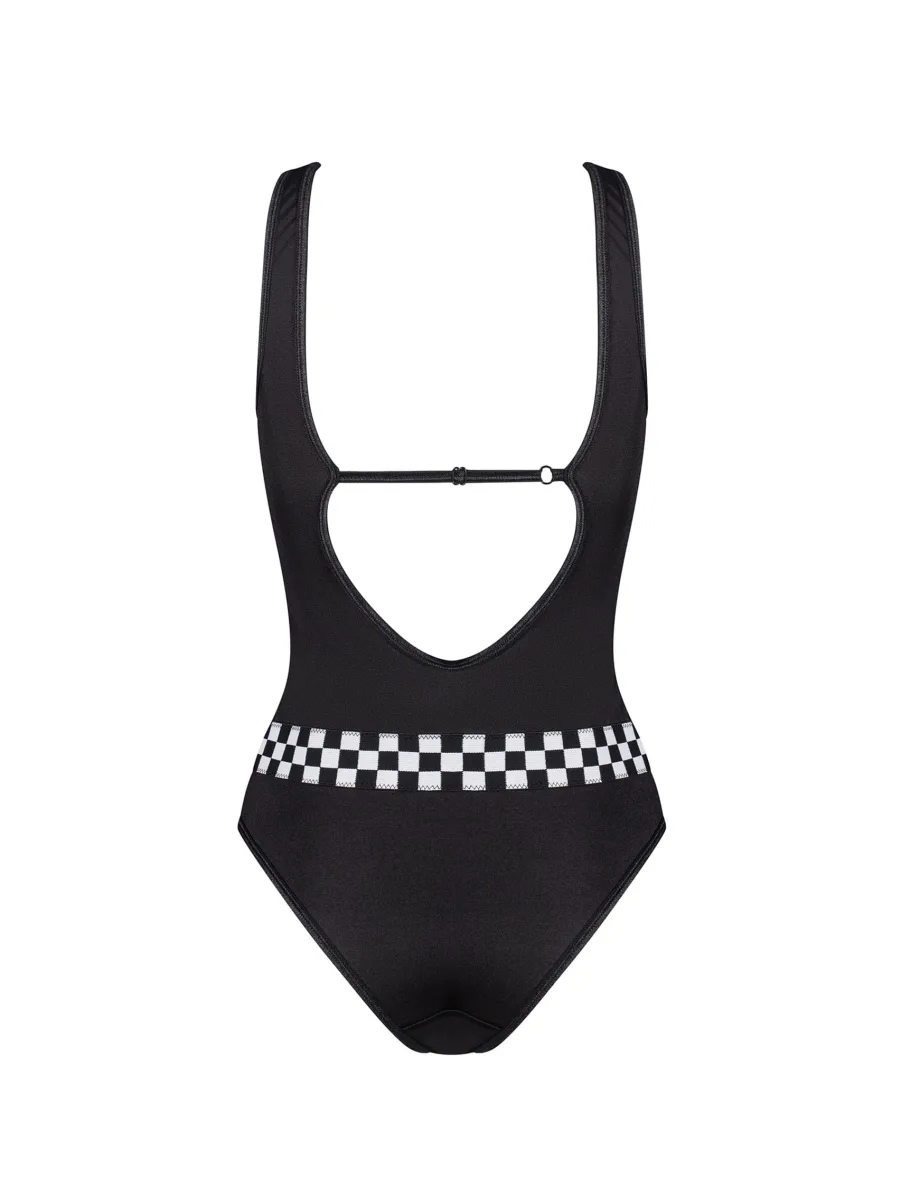 Yellow Bodysuit Obsessive Rallien — Sporty Teddy