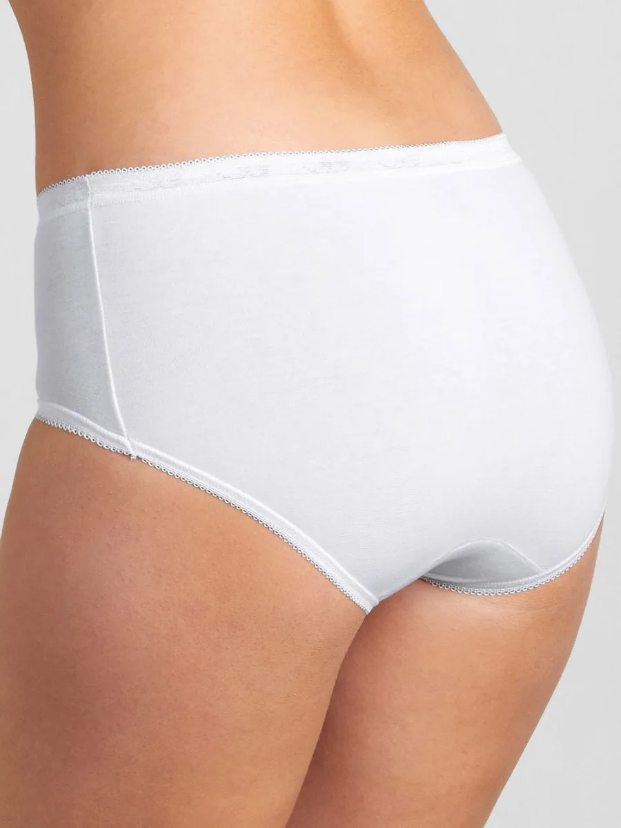 Cotton Midi Briefs Sloggi Basic+ Midi – Shape Retention Fit