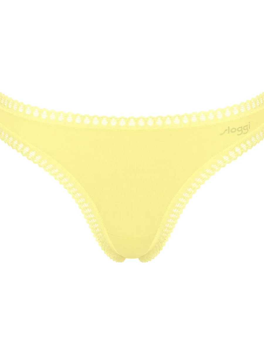 Cotton Thong Panties Sloggi Go Crush String – Soft Lace & Prints