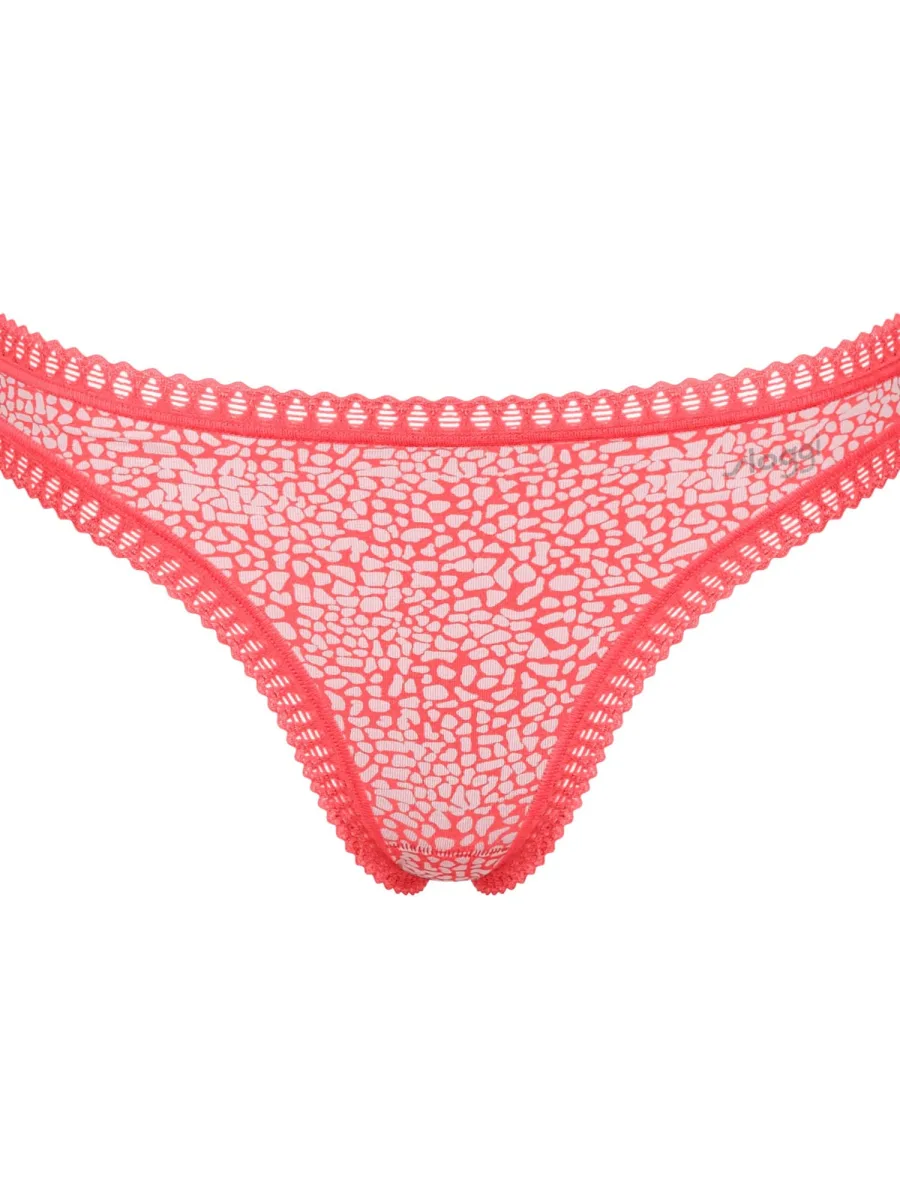 Cotton Thong Panties Sloggi Go Crush String – Soft Lace & Prints