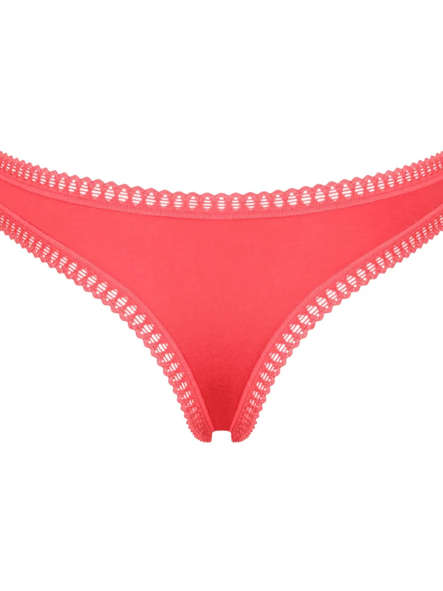 Cotton Thong Panties Sloggi Go Crush String – Soft Lace & Prints