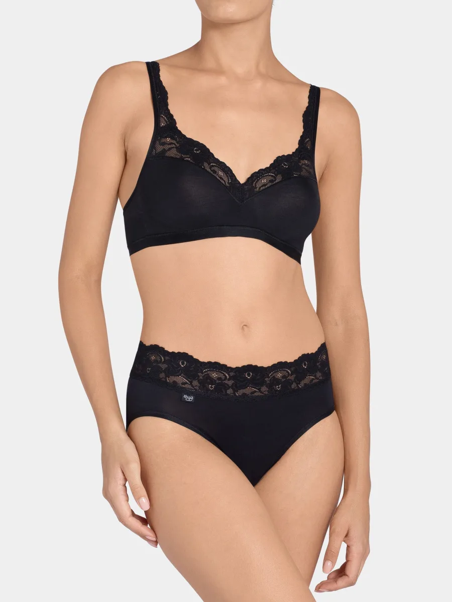 Lace Waist Briefs Sloggi Romance Midi – Soft Supima Cotton