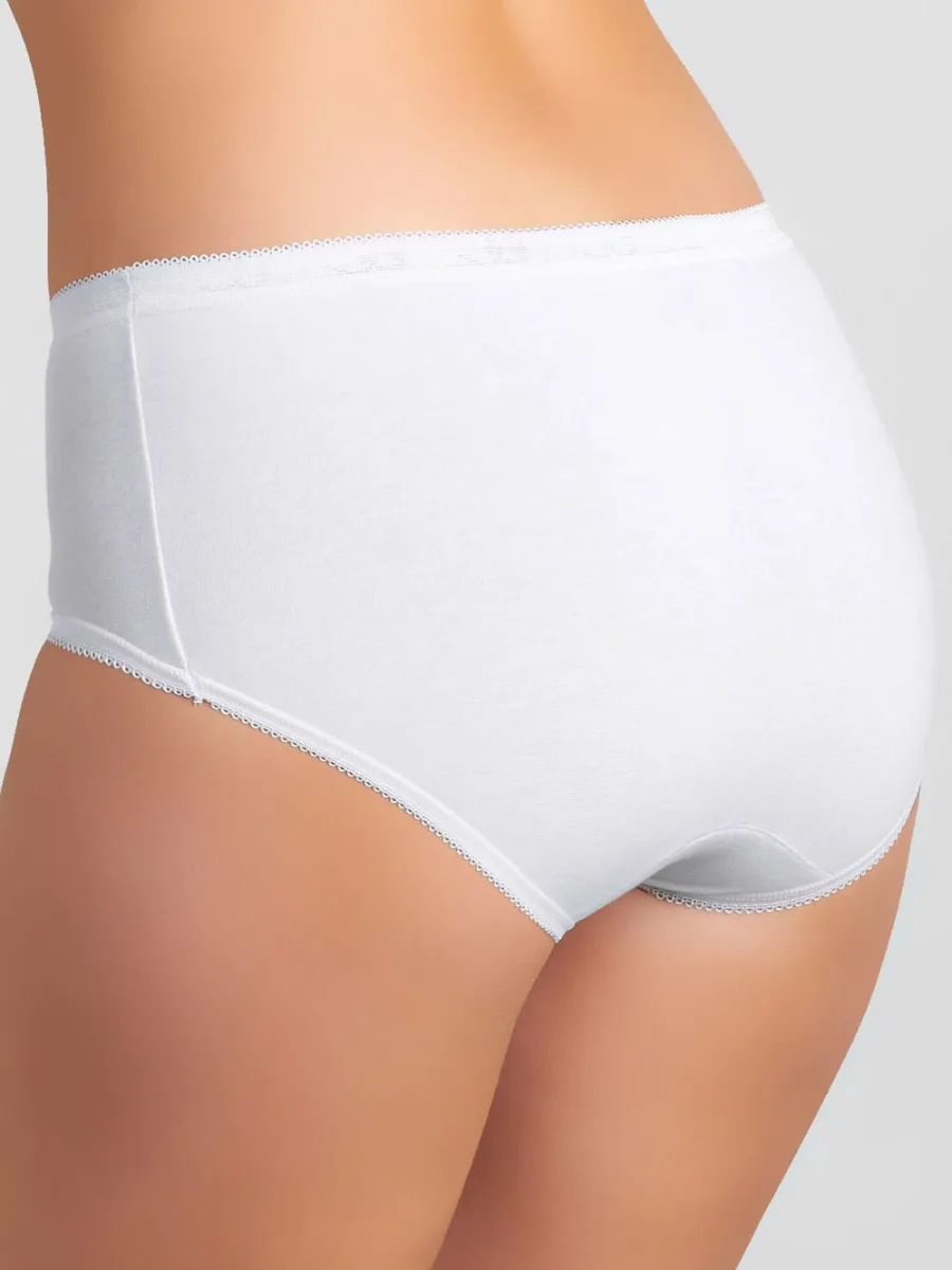 Midi Cotton Panties Sloggi Basic+ 2-Pack – Soft Shape Retention