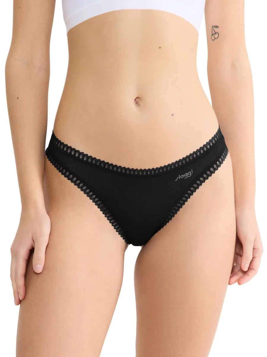 Tanga Panties Sloggi Go Crush 3-Pack – Organic Cotton Softness